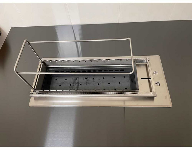 업소용 양꼬치 그릴 자동 롤링 오븐구이 회전 불판 화로, 1개, 18개