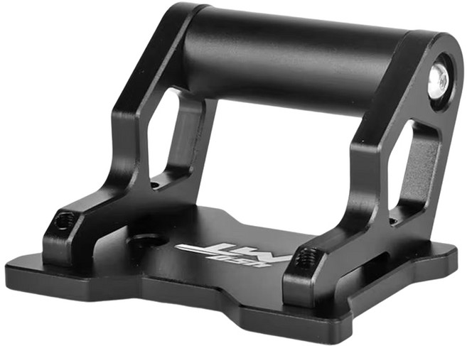 오토바이 액세서리 GPS 전화 홀더 CFMOTO 450MT 450 MT 2024 2025 22mm 용 내비게이션 확장 브래킷, 22mm, 검은색