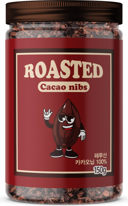 썸넛 페루 로스티드 카카오닙스, 1개, 150g