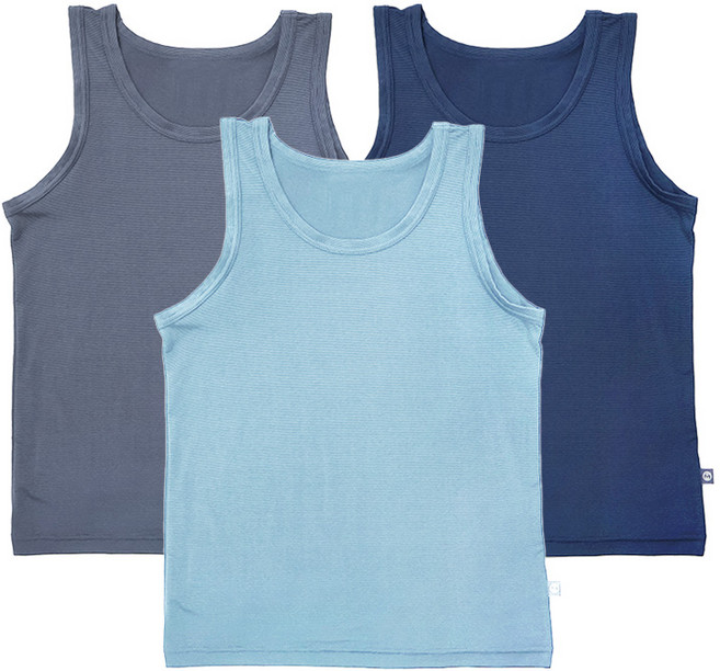 물랑루즈 듀크 인견 런닝 3종 남아동