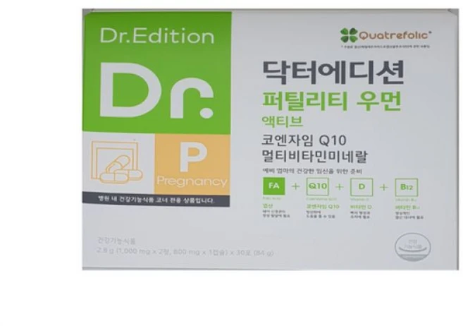 [웰꼼베베] 닥터에디션 퍼틸리티 우먼 액티브 30포 (1개월분), 1세트, 30회분 - 쿠팡