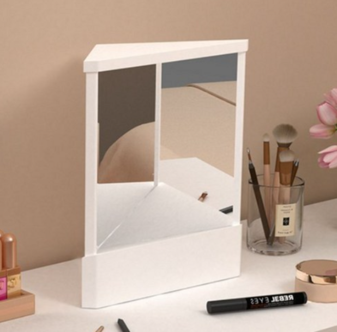 남이 보는 내 얼굴 무반전거울 좌우 반전, 1개, WHITE