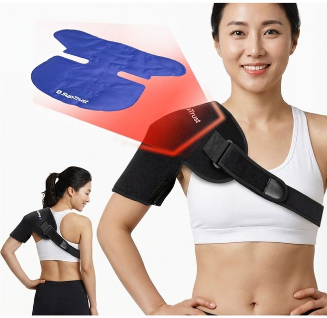 셔프트러스트 회전근개 어깨보호대 찜질팩, 1개
