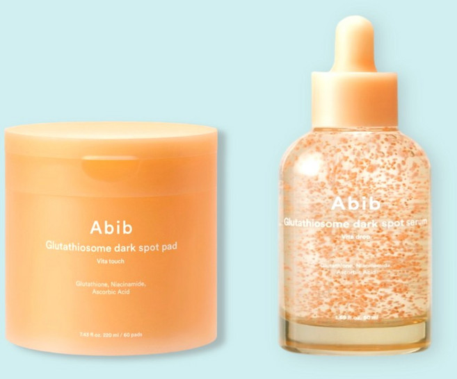 아비브 글루타치온좀 잡티세럼 비타드롭 50ml + 아비브 글루타치온좀 잡티 패드 60매, 1세트, 2개입