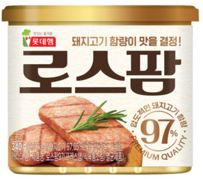 로스팜97 340gX10개 돼지고기 함량 97% 찌개 구이 부침, 340g, 10개