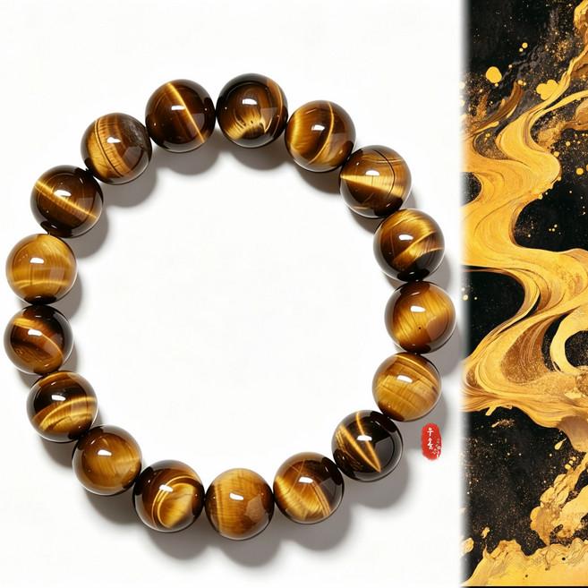 우솔 만사형통을 바라는 개운템 특5A 프리미엄 호안석 팔찌