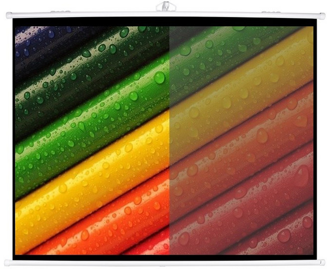 마운트뷰 옵티칼 ver1 고휘도 4:3 빔프로젝터 빔스크린 100인치