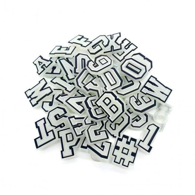 한평한뼘 야광 알파벳 신발 파츠