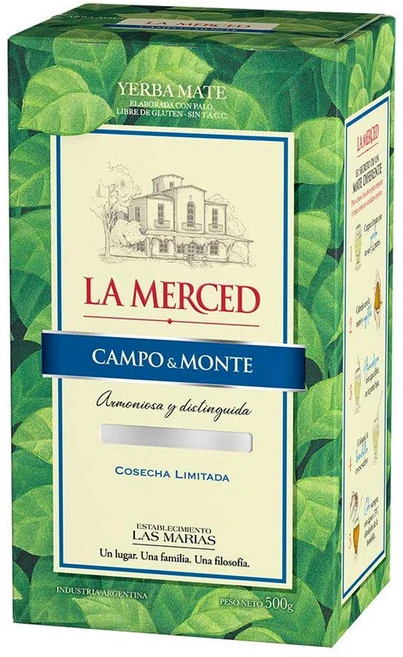 La Merced - Yerba Mate Monte Campo - Harvest | 16.6 Oz / 500g, 1개 - 쿠팡