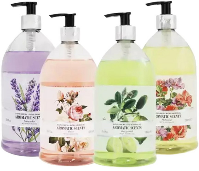 1000ml 대용량 바스폼/향이좋은 샤워젤/아로마틱센트 바디클렌저, 1개, 1L