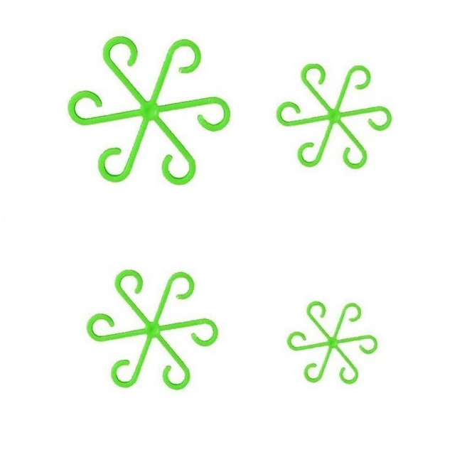 바람개비 식물 지지대 4종 세트 10개입 원예용품, 1개