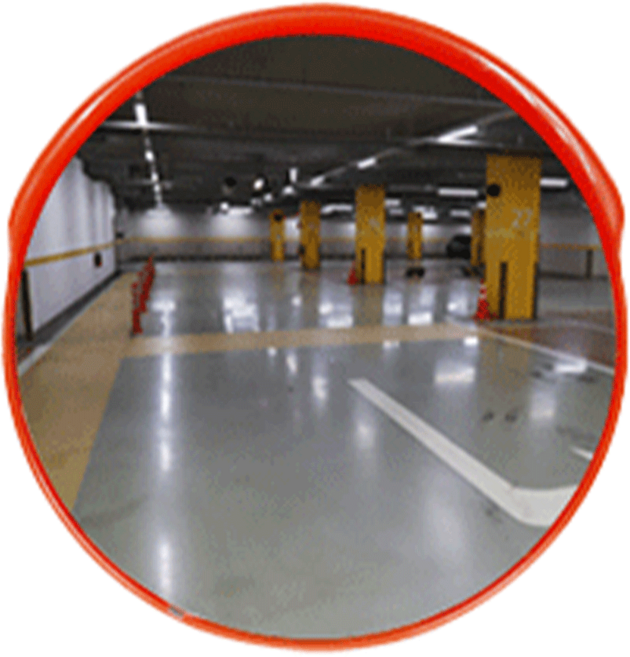 신도 PC반사경 B타입 국산 도로반사경 사각지대거울 볼록거울, 반사경만, 1개