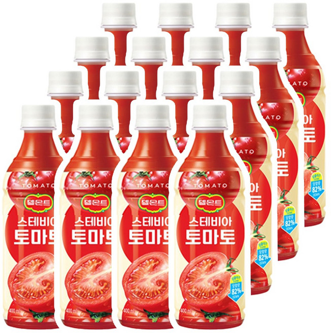 델몬트 스테비아 토마토 400ml, 16개