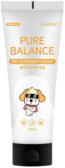 퓨어프렌즈 강아지보습제 피부건조 발바닥 코밤, 180ml, 1개
