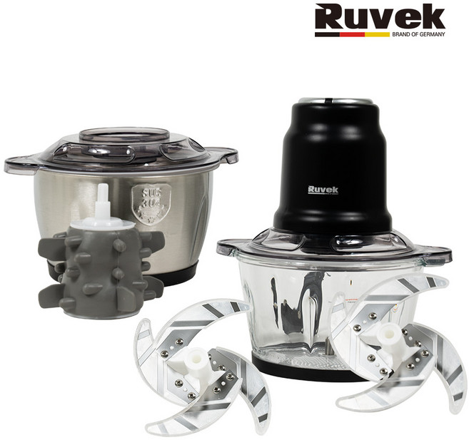루베크 RU-280ST 멀티다지기 믹서기 분쇄기 원터치 유리 2L