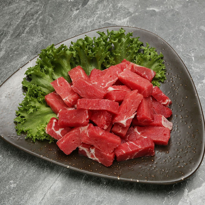 푸주 호주청정우 소 척롤(등심+목심), 3개, 국거리용 250g