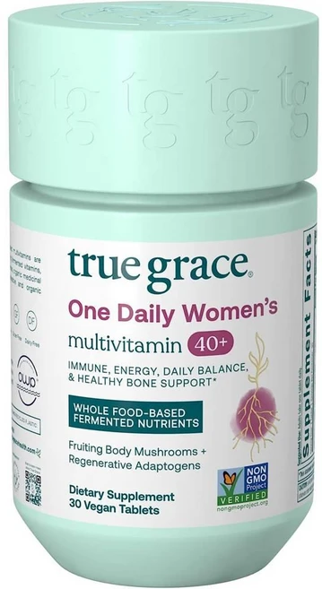 트루그레이스 40세이상 여성 원데일리 멀티비타민 True Grace One Daily Women Multivitamin, 1개, 30정 - 쿠팡