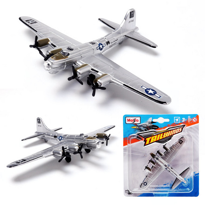 마이스토 전투기 다이캐스트 항공기 비행기모형, B-17 플라잉 포트레스, 1개