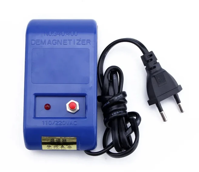 전기 기계식 쿼츠 시계 탈자기 수리 도구 액세서리 EU 미국 플러그, 1개, 01 EU Plug