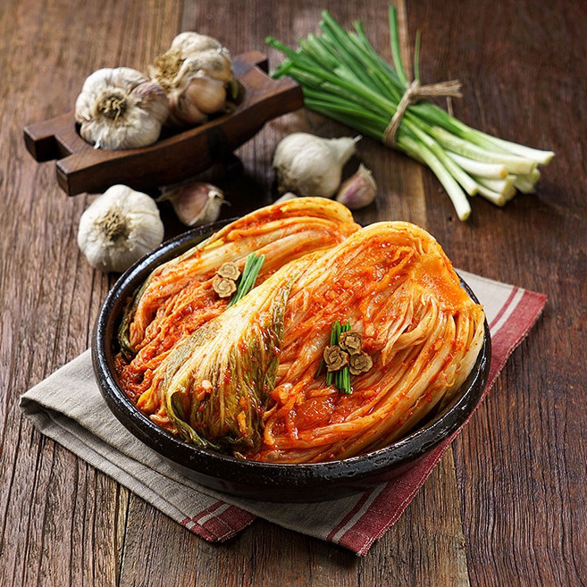 담채원 유기농포기김치 /시원아삭 맛있는배추김치, 5kg, 1개