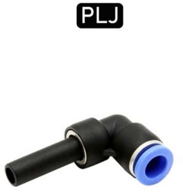 공압 커넥터 피팅 플러그 푸시 인 엘보 PLJ 4 10 12mm 튜브 1PC, [02] PLJ 08-08