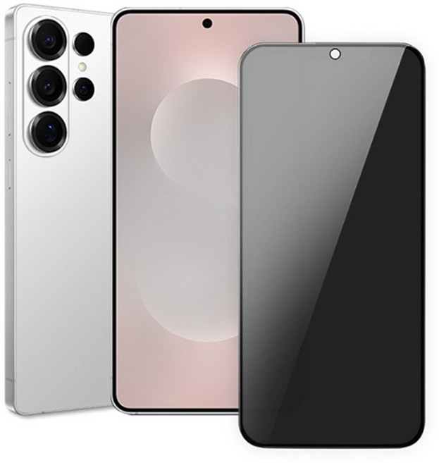 9H 防窺鋼化玻璃膜 適用於三星 S26/S26+/S26 Ultra 隱私保護貼, 1個