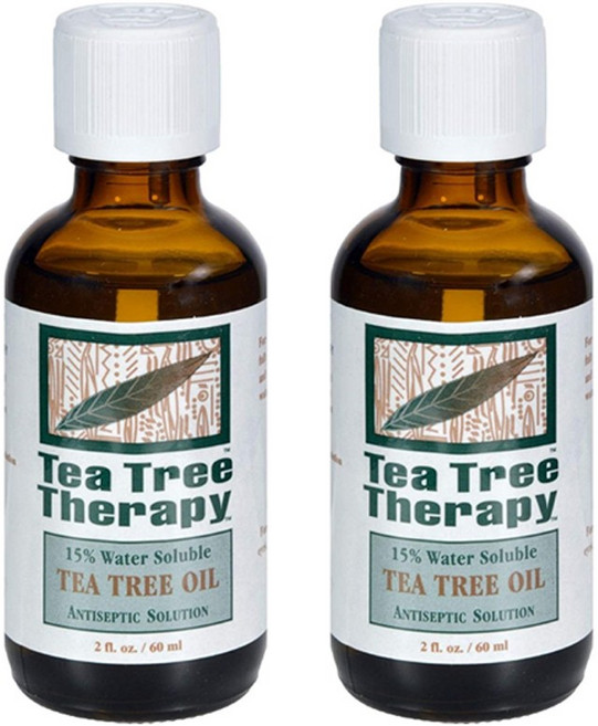 티트리테라피 15% 수용성 티 트리 오일, 60ml, 2개