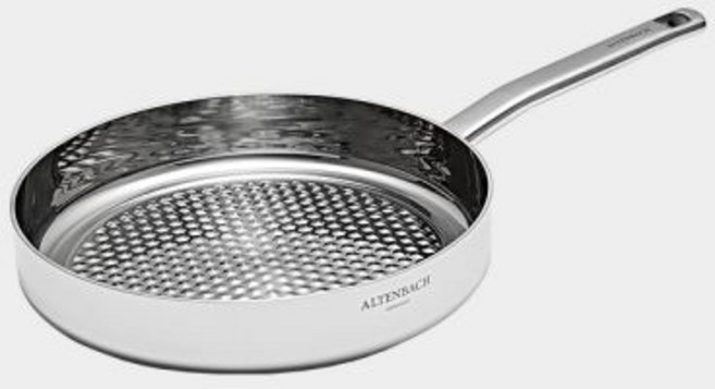알텐바흐 통5중 솔리드 316Ti 티타늄 소테 스텐 프라이팬 20cm, 스텐팬20cm
