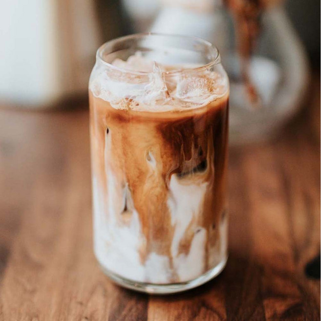 [리비] 캔 비어 글라스 475ml 2P/4P/6P(개) 맥주잔 아이스커피잔 라떼잔 아메리카노 에이드전 주스잔 하이볼잔 카페용 보관에 용이한 프리미엄 글라스, 2개