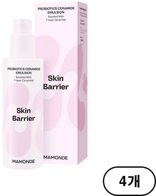 마몽드 프로바이오틱스 세라마이드 에멀전, 150ml, 4개