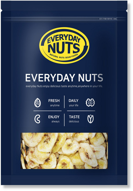 에브리데이넛츠 바나나칩, 500g, 1개