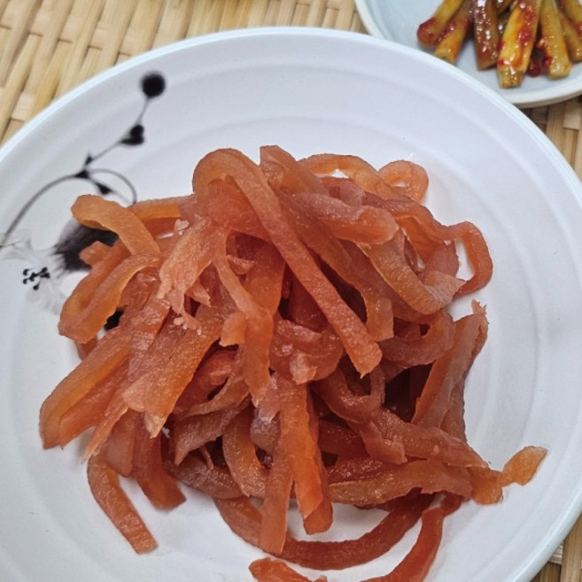 또밥찬 먹지채 200g 400g 800g 국내산무장아찌, 1개