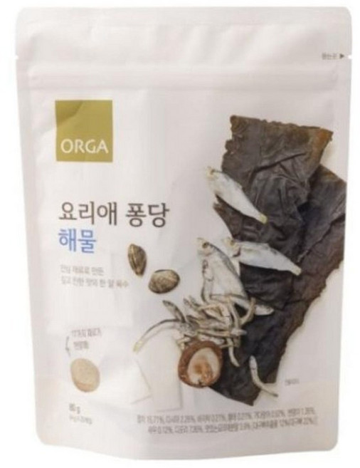 올가 요리애 퐁당 해물 (4gx20입), 80g, 7개