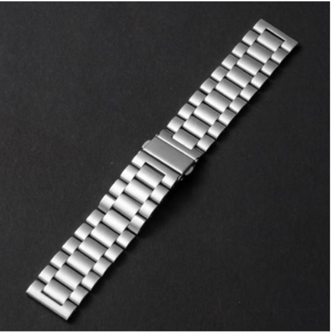 【三珠不鏽鋼】適用 華米 Amazfit BIP 6 bip 5 Unity A2324 錶帶 22mm, 銀色, 1個