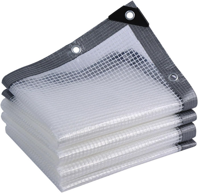 FOWOD 다기능 투명 방수 비닐 방풍 방한 천막 지붕 창문 옥상 마당, 1개