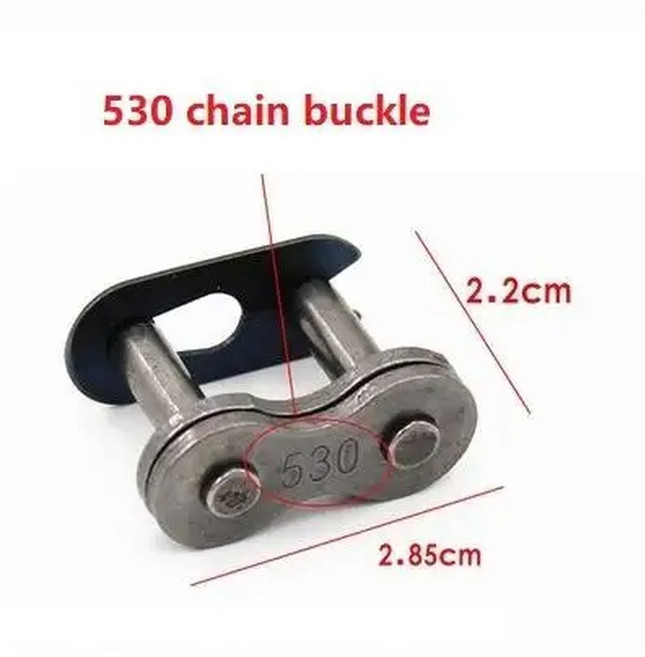Did420 530 두꺼운 오토바이 클립 체인 잠금 630 버클 428 커넥터, D