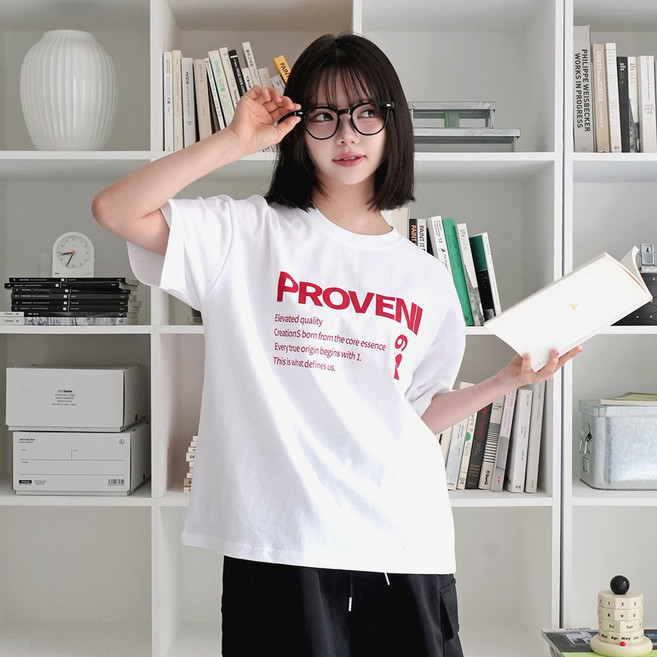 [키140/키150/키160] 키키코 프로레터링반팔티 캐주얼 루즈핏 오버핏 여자 여성 키작녀 중학생 반팔 티셔츠 여름