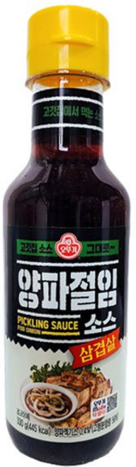 오뚜기 삼겹살양파절임소스330g eun68999bQ, 1g, 1개