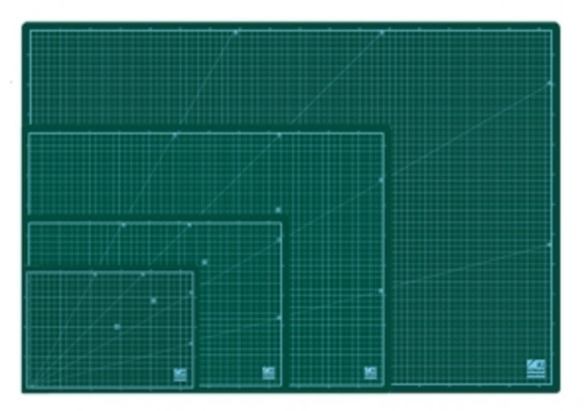 윈스타 커팅매트A3 녹색 450x300, 단품