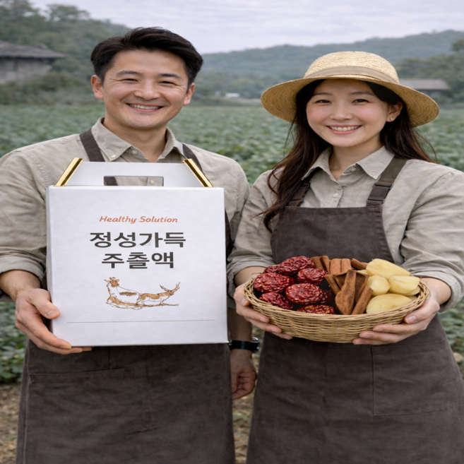 내몸에 자연가득 삼색차 대추 계피 생강 차 즙 진액 100ml 60포, 1개