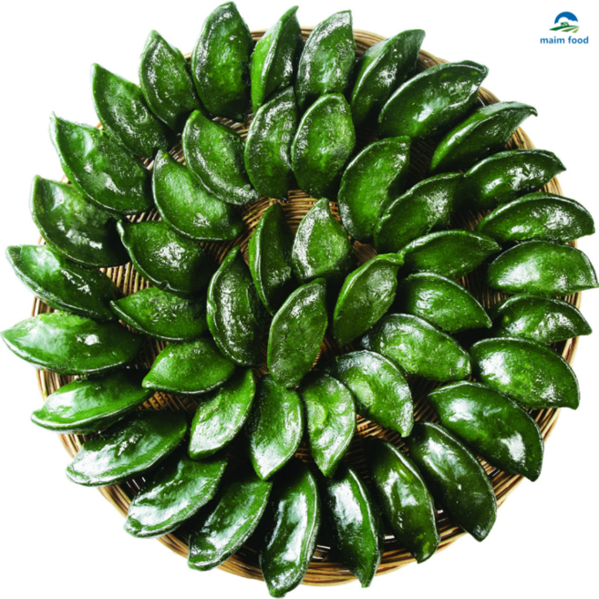 국산 영광 모싯잎 송편 고급 떡 특산물 선물 1.3kg, 1개