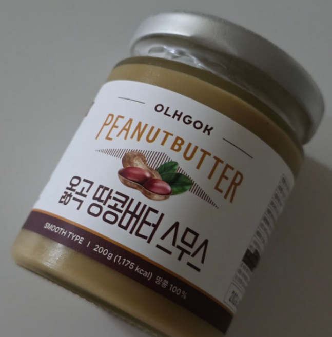 옳곡 국내산 땅콩버터 스무스, 200g, 1개