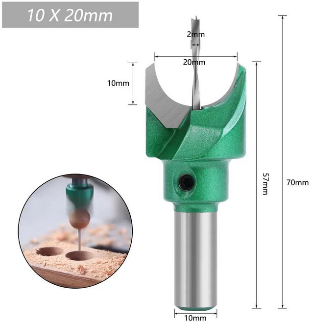 10mm 생크 라우터 비트 부처님 볼 밀링 커터 카바이드 목공 엔드밀 수공구 1 개, 03 09, 1개