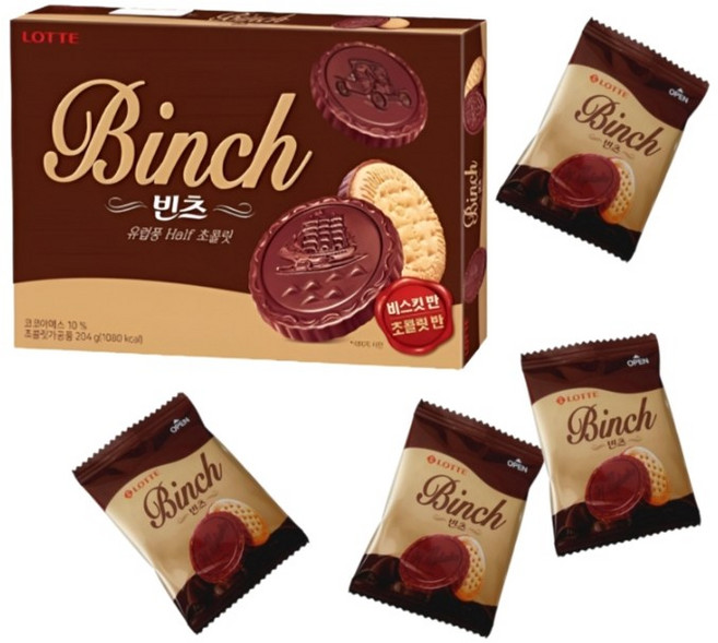 롯데제과 빈츠, 24개, 8.5g