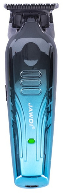 嘉韋迪 JAWDI B001DK 電推剪 智能數顯 R型銳角刀頭 120分鐘續航 藍黑, 嘉韋迪A003電推剪▶藍黑, JWD24B001DK