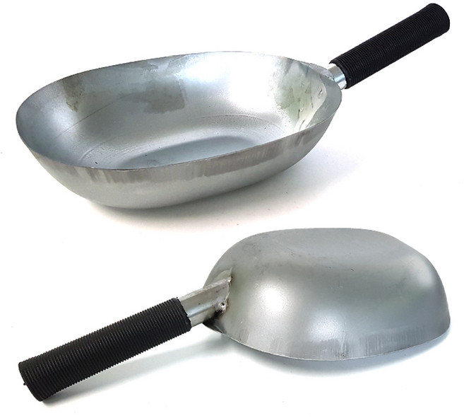 덕진 스텐 바가지 타원 사료 숯 가축 여물 비료 바가지, ba.0748, 1개