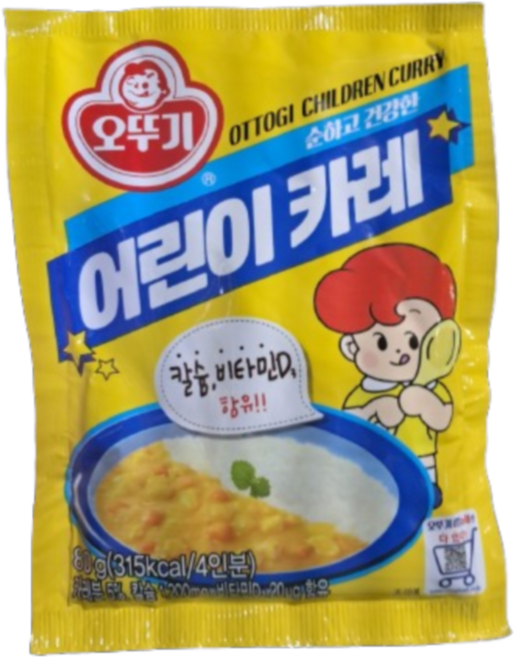 오뚜기 어린이카레 80g, 21개
