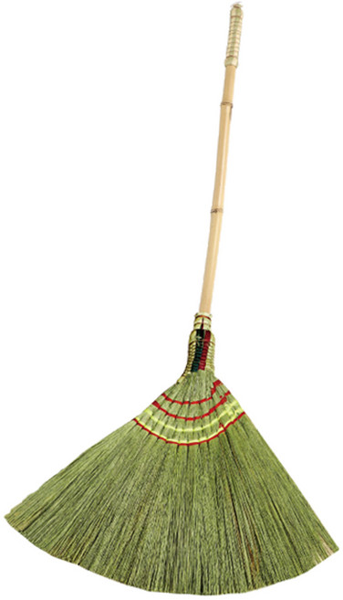 한진 대나무 갈대비 가정용 업소용 학교용 갈대 빗자루, 1개