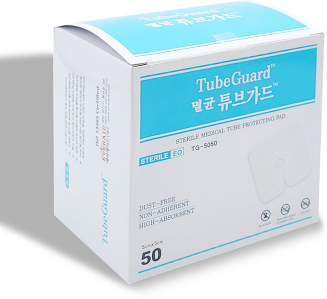 에버레이드 멸균 튜브가드 5 x 5 cm, 1개