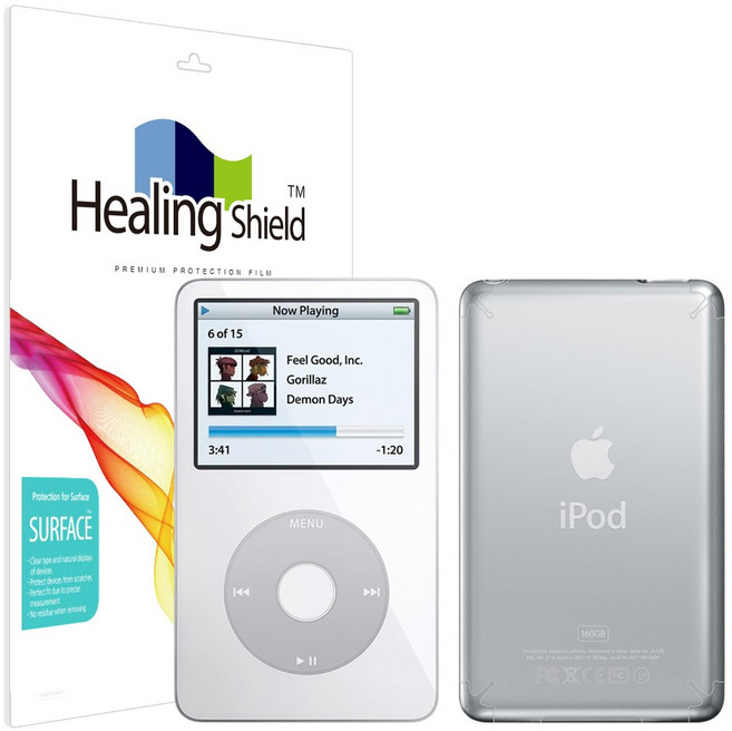 아이팟 클래식 5세대 무광 외부보호필름 세트, 1개, 무색, iPod Classic 5